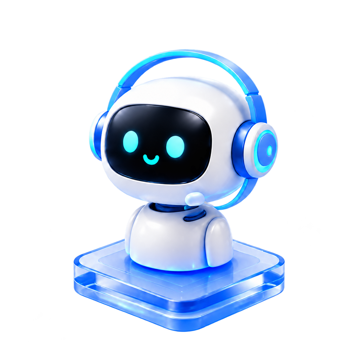 AI 客服功能示意图